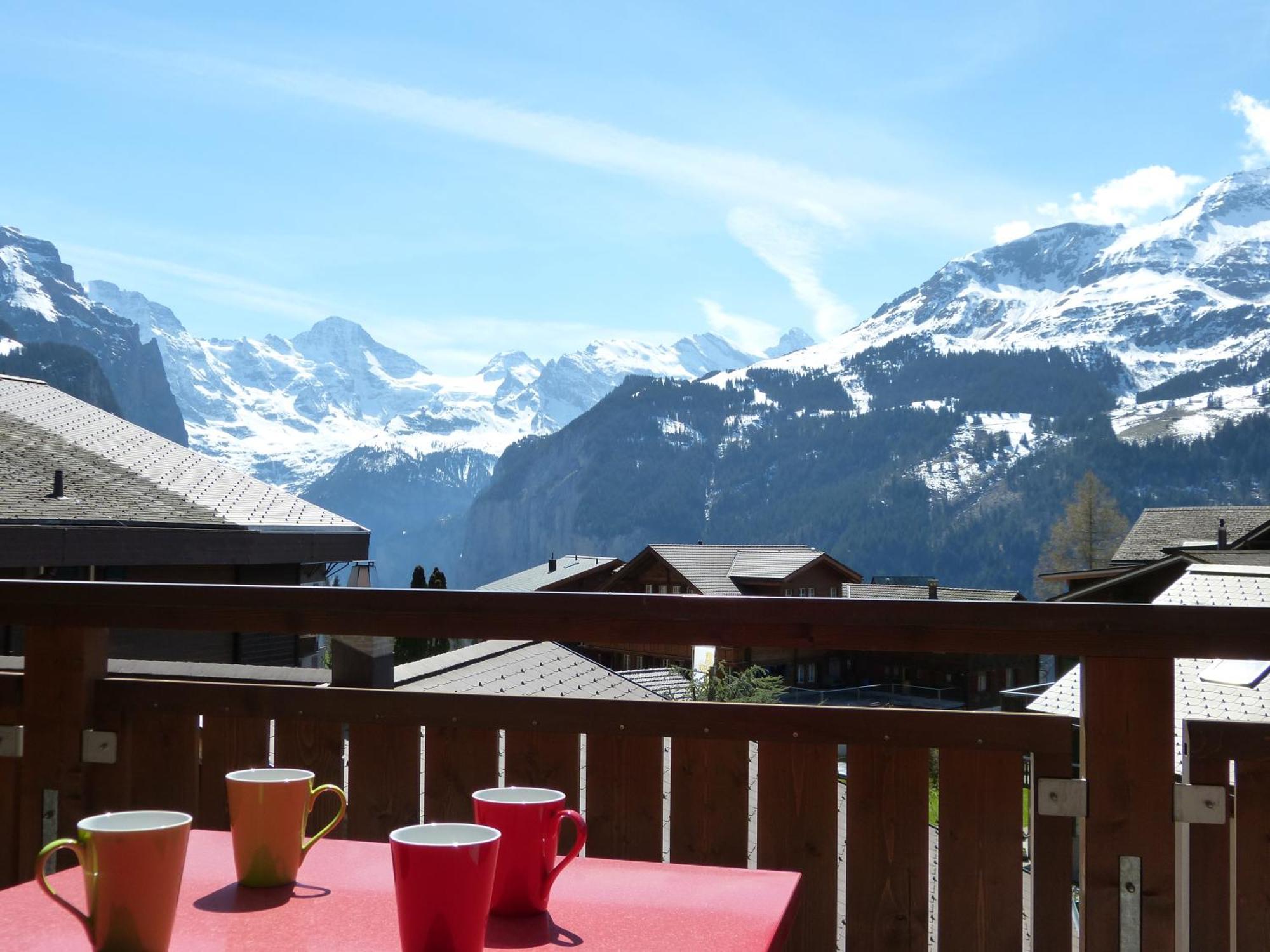 Chalet Bella Vista 6 Wengen Ngoại thất bức ảnh