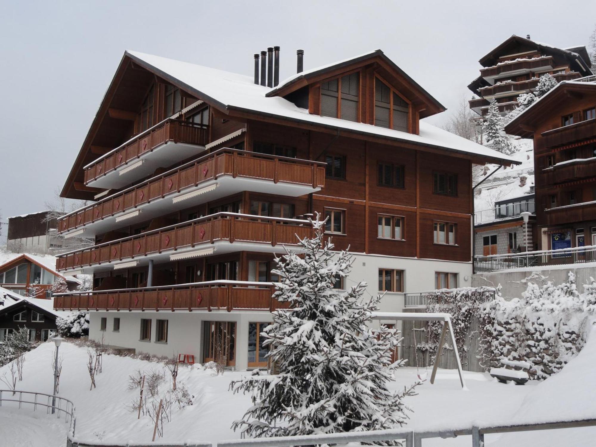 Chalet Bella Vista 6 Wengen Ngoại thất bức ảnh